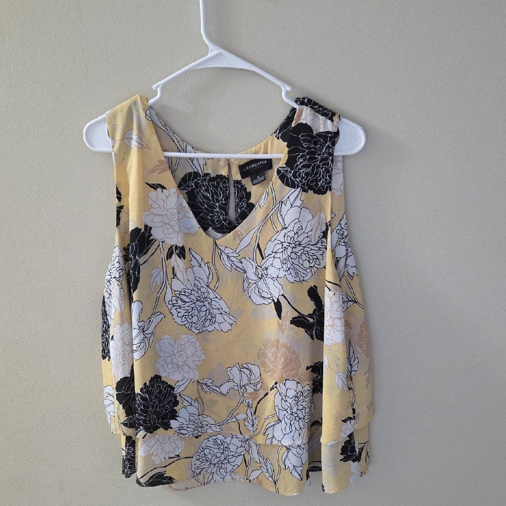 Forever 21 Black and Gray Sleeveless Tank